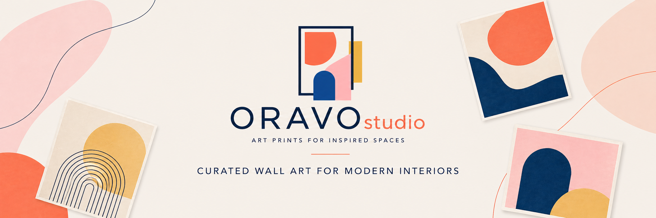 ORAVO studio brand banner